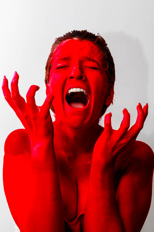 Fotografia secuencia roja